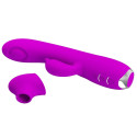 PRETTY LOVE - REGINA RECHARGEABLE VIBRATOR-SUCKER PURPLE 6 