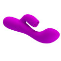 PRETTY LOVE - VIBRATEUR LAPIN RECHARGEABLE GLORIA IMPERMÉABLE VIOLET 3 