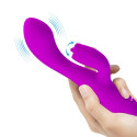 PRETTY LOVE - VIBRATEUR LAPIN RECHARGEABLE GLORIA IMPERMÉABLE VIOLET 8 