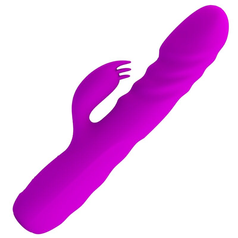 PRETTY LOVE - MELANIE PURPLE WIEDERAUFLADBARER KANINCHENVIBRATOR 2 