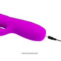 PRETTY LOVE - MELANIE PURPLE WIEDERAUFLADBARER KANINCHENVIBRATOR 6 