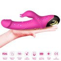 ARMONY - METEROR DILDO VIBRATORE RABBIT ROTATOR FUCSIA 2 