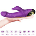 ARMONY - METEROR DILDO VIBRATOR RABBIT ROTATOR LILA 2 