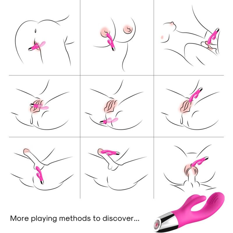 ARMONY - VIBRATOR KANINCHEN FUCHSIA 1 