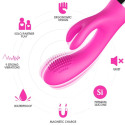 ARMONY - VIBRATEUR LAPIN FUCHSIA 2 