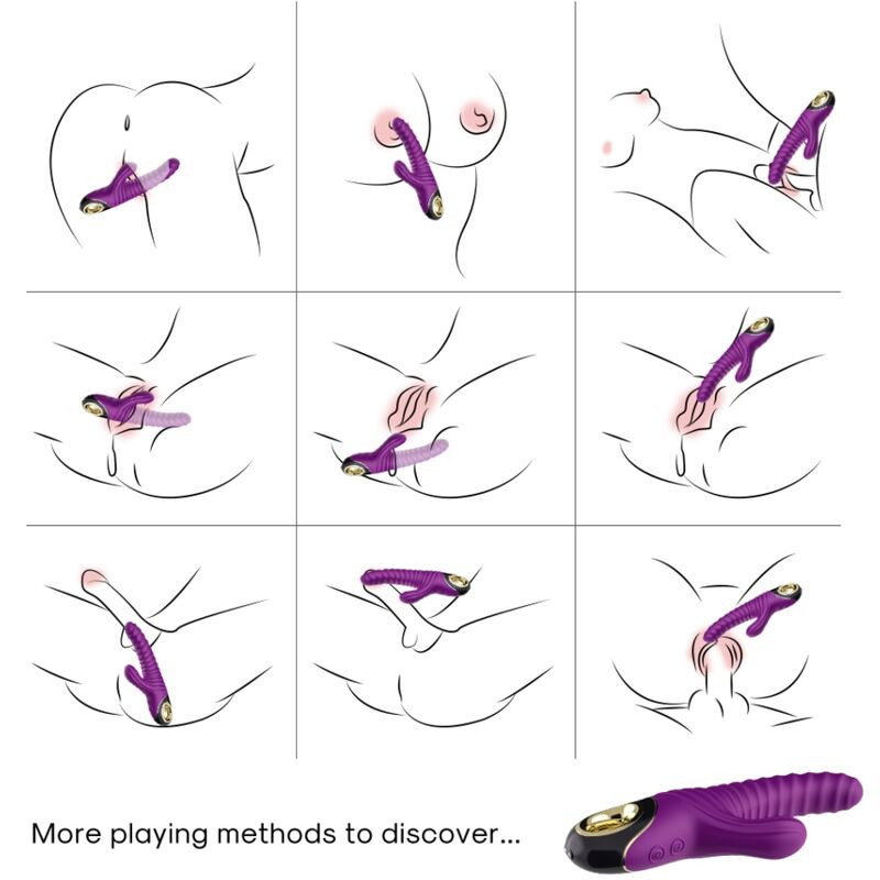 ARMONY - VIBRATEUR ETERNITY SILICONE VIOLET 1 