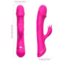 ARMONY - GODE VIBRATEUR LAPIN SILICONE FUCHSIA 3 