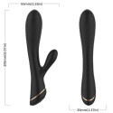 ARMONY - VIBRATEUR LAPIN SILICONE NOIR 2 