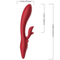 ARMONY - ELCH VIBRATOR KANINCHEN GEBOGEN ROT 1 