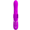 PRETTY LOVE - MULTIFUNCTION RABBIT VIBRATOR 4 IN 1 BUTTERFLY FUCHSIA 1 