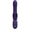 PRETTY LOVE - VIBRATORE MULTIFUNZIONE RABBIT 4 IN 1 FARFALLA VIOLA 1 