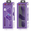 PRETTY LOVE - VIBRATEUR MULTIFONCTION LAPIN 4 EN 1 PAPILLON VIOLET 10 