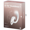 SATISFYER - G FOR GODDESS 1 RABBIT VIBRATOR WEISS 4 