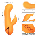 CALEXOTICS - MONTECITO MUSE VIBRATOR RABBIT ORANGE BY CALIFORNIA DREAMING 6 