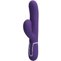 PRETTY LOVE - PERLITA VIBRATEUR G-SPOT 3 EN 1 MULTIFONCTION VIOLET 1 