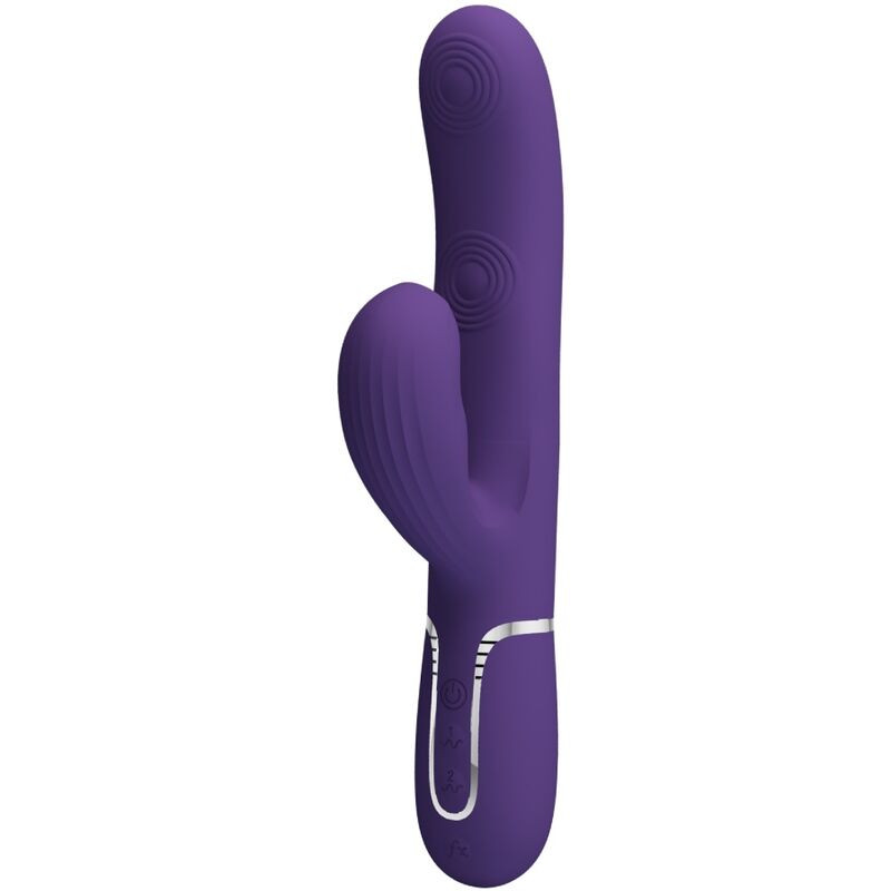 PRETTY LOVE - PERLITA VIBRATORE G-SPOT 3 IN 1 MULTIFUNZIONE VIOLA 1 