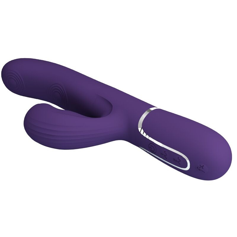 PRETTY LOVE - PERLITA VIBRATEUR G-SPOT 3 EN 1 MULTIFONCTION VIOLET 5 