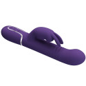 PRETTY LOVE - COALE RABBIT VIBRATOR 4 IN 1 PURPLE 4 