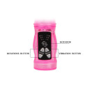 BAILE - MINI ROTATEUR LAPIN ROSE AVEC SUPERSTIMULATEUR 4 