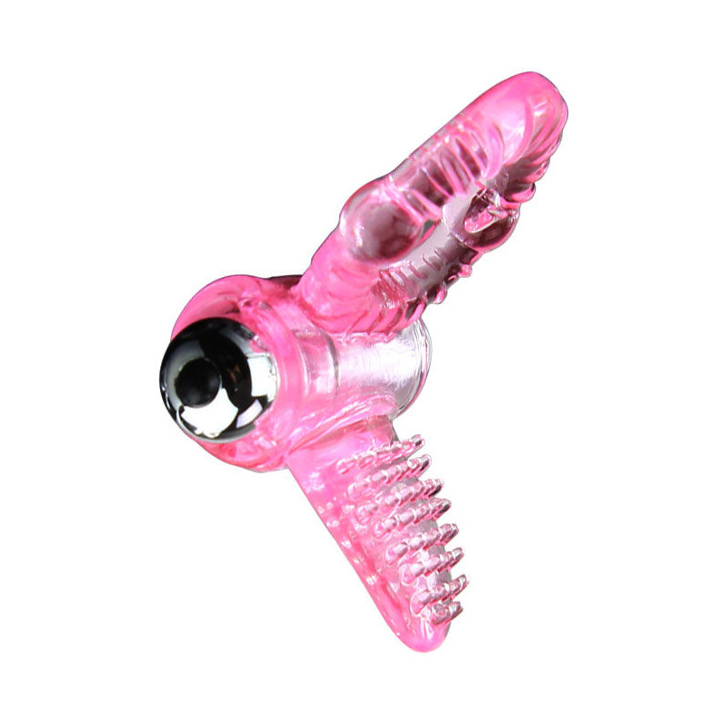 BAILE - ANNEAU PÉNIS VIBRATEUR ROSE SWEET ABS 10 RYTHMES 1 