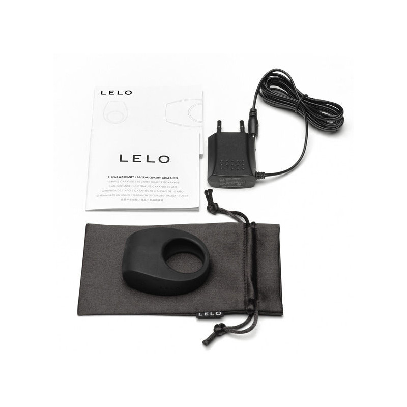 LELO - TOR II SCHWARZER VIBRATORRING 3 