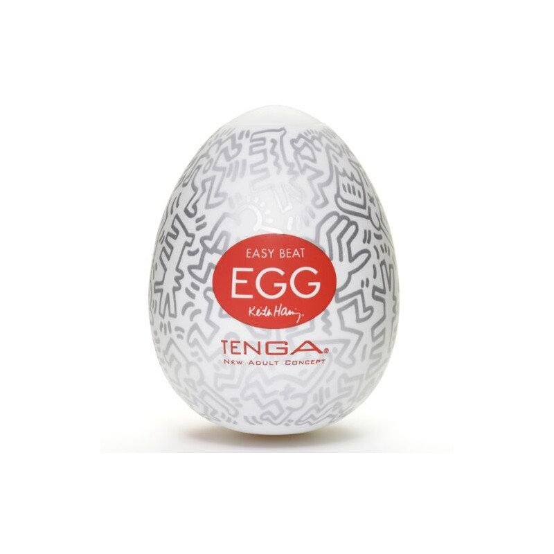 TENGA - OEUF DE MASTURBATEUR DE FÊTE KEITH HARING 1 