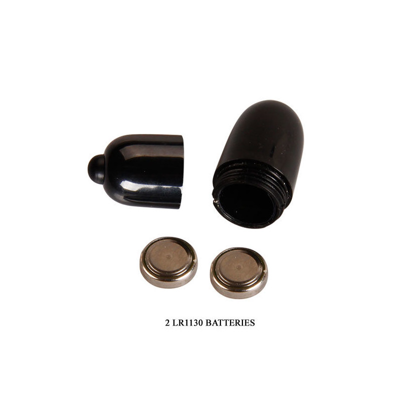 PRETTY LOVE - BERTRAM BLACK VIBRATOR RING 6 