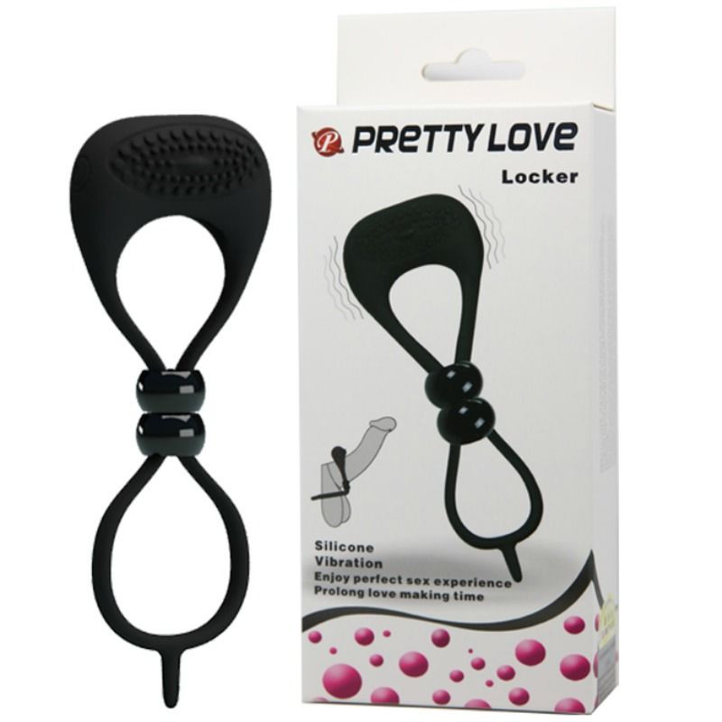 PRETTY LOVE - DOUBLE RING FOR PENIS AND TESTICLES 7 