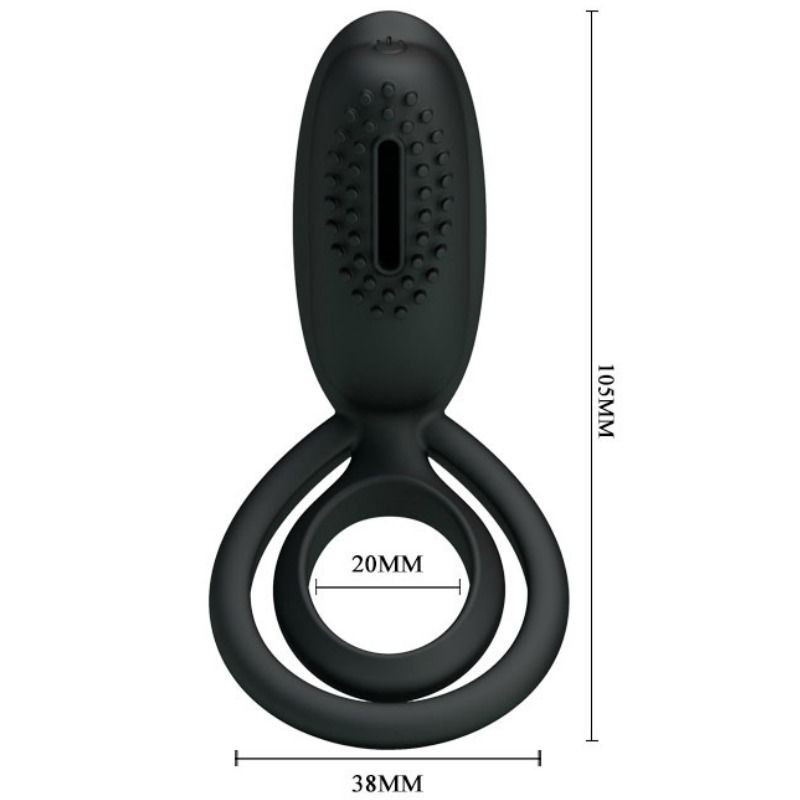 PRETTY LOVE - ESTHER VIBRATING RING WITH STIMULATOR 4 