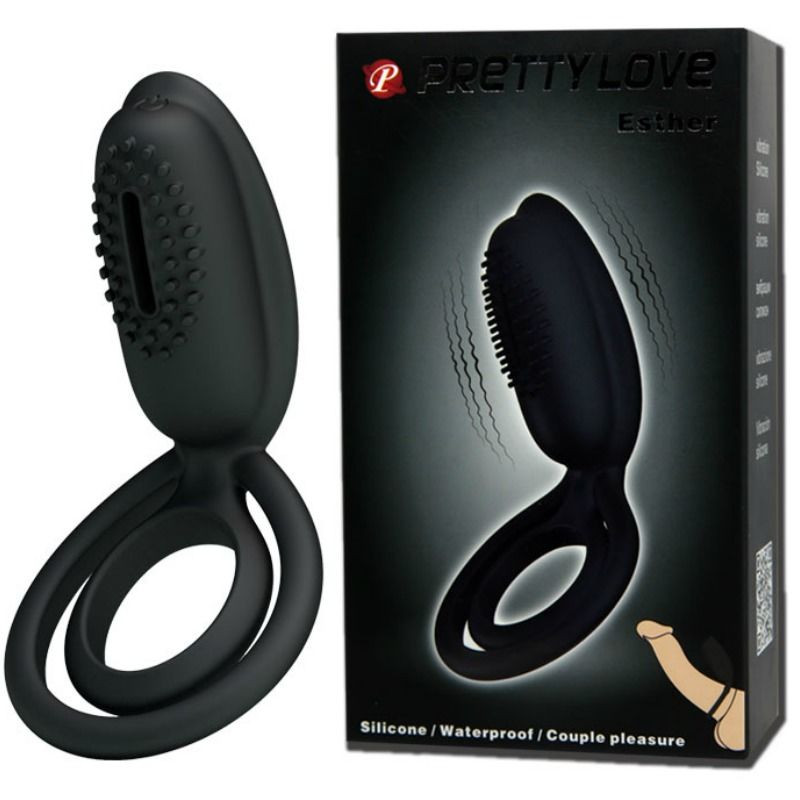 PRETTY LOVE - ESTHER VIBRATIONSRING MIT STIMULATOR 9 