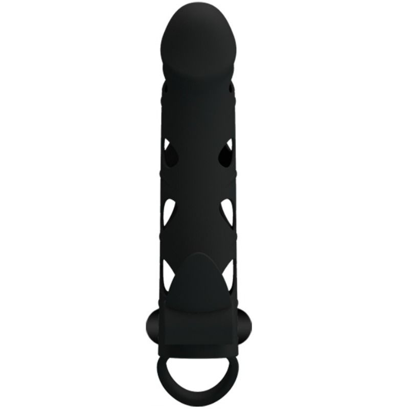 PRETTY LOVE - HOUSSE EN SILICONE AVEC VIBRATION 15.2 CM 3 