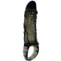 BAILE - COPERTURA ESTENSORE PENE CON CINTURINO PER TESTICOLI NERO 13.5 CM 4 