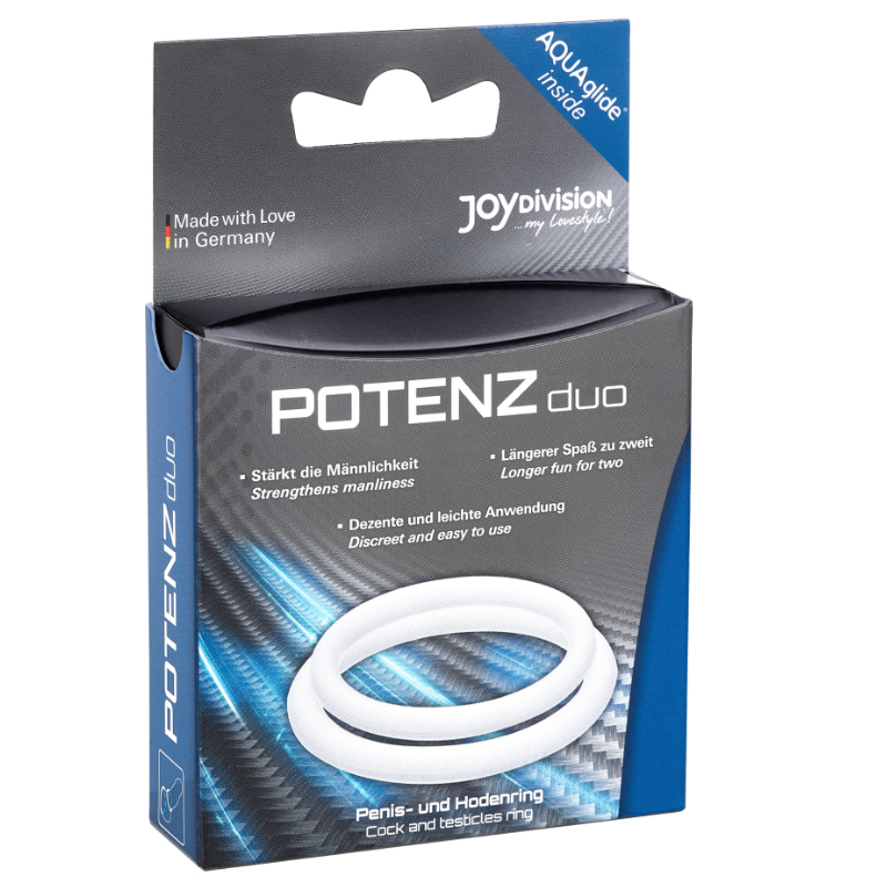 JOYDIVISION POTENZDUO - WHITE RINGS - M 2 