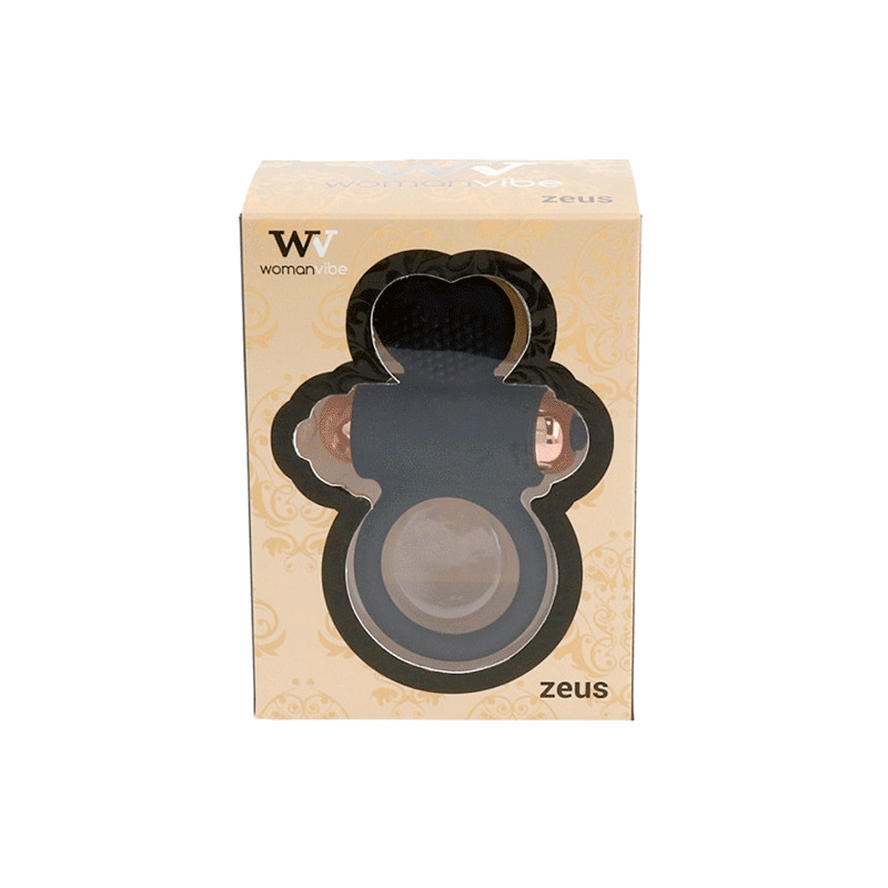 WOMANVIBE - ANELLO VIBRATORE IN SILICONE ZEUS 8 