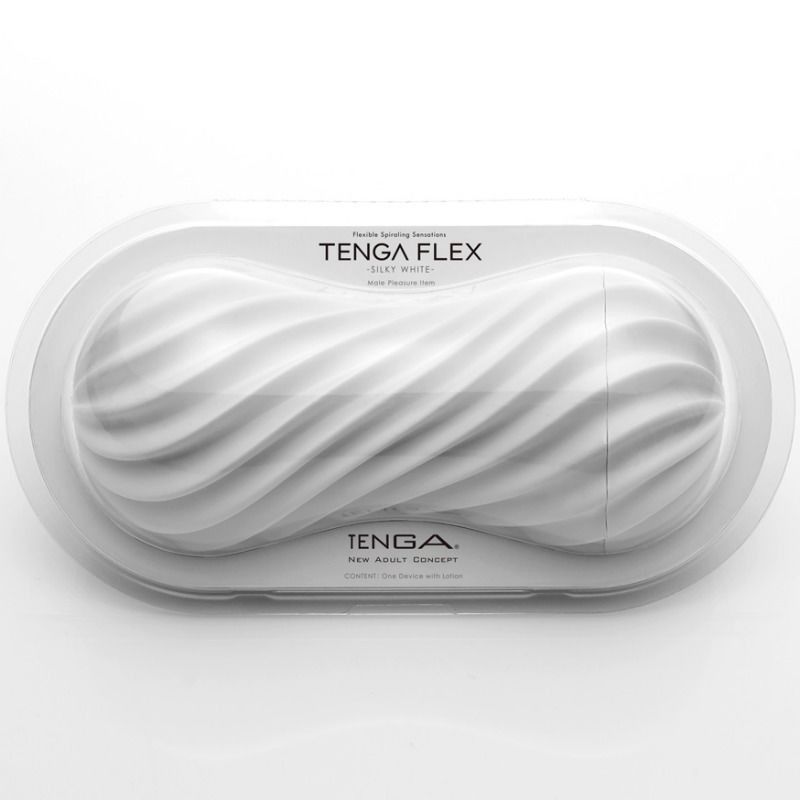 TENGA - MASTUBADOR MASCHILE BIANCO FLEX 2 