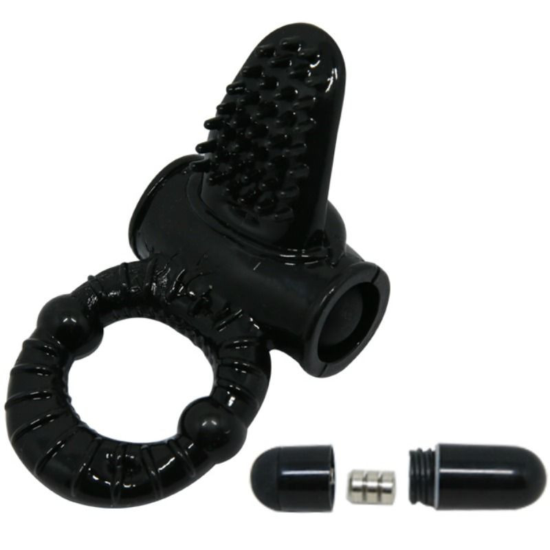 BAILE - SWEET RING VIBRATING RING WITH TEXTURED RABBIT 4 