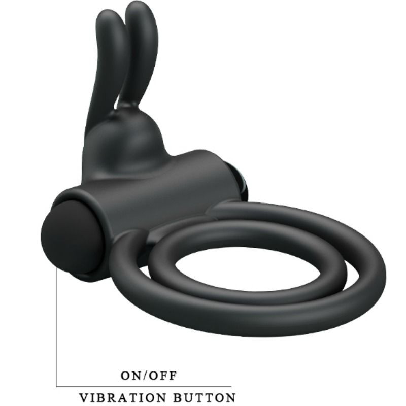 PRETTY LOVE - OSMOND VIBRATORRING AUS SILIKON 7 