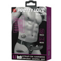 PRETTY LOVE - MARVIN STRAP-ON MIT VIBRATION UND HOHLDILDO 7 