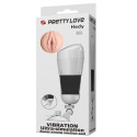 PRETTY LOVE - HEDY VAGINA MASTURBATOR WITH VIBRATION 10 