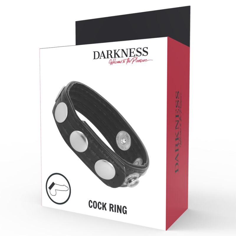 DARKNESS - LEATHER ERECTION RING 3 