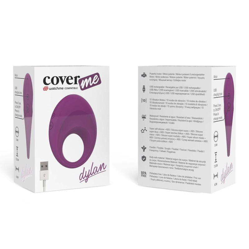 COVERME - DYLAN RECHARGEABLE RING COMPATIBLE WITH WATCHME WIRELESS TECHNOLOGY 6 