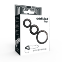 ADDICTED TOYS - RINGS SET FOR PENIS - SMOKED 3 