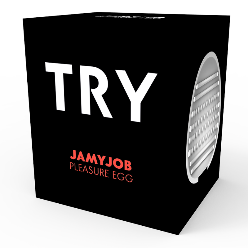 JAMYJOB - EGG MASTURBATOR BLACK VERSION DISCRETT 8 