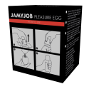 JAMYJOB - EGG MASTURBATOR SCHWARZE VERSION DISKRETT 9 