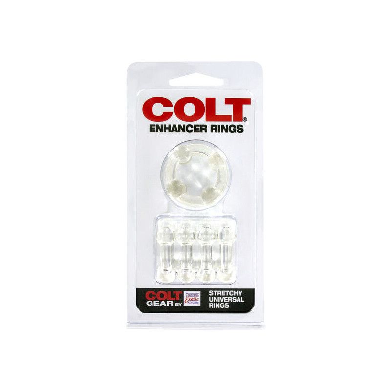 CALEXOTICS - COLT ENHANCER RINGS CLEAR 1 