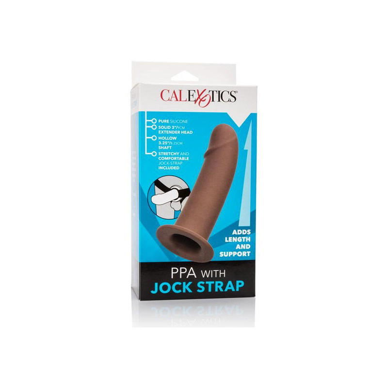 CALEXOTICS - PPA WITH JOCK STRAP BROWN 3 