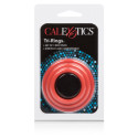 CALEXOTICS - TRI-RINGS SET RED 3 