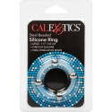 CALEXOTICS - BAGUE EN SILICONE PERLÉE ACIER L 2 