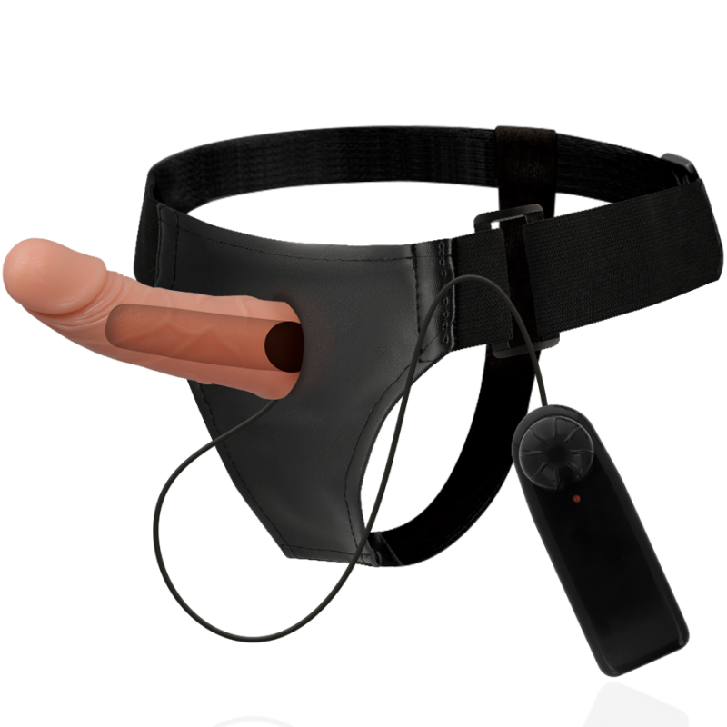 HARNESS ATTRACTION - RNES HOLLOW FRAMES WITH VIBRATOR 15 CM -O- 5 CM 2 