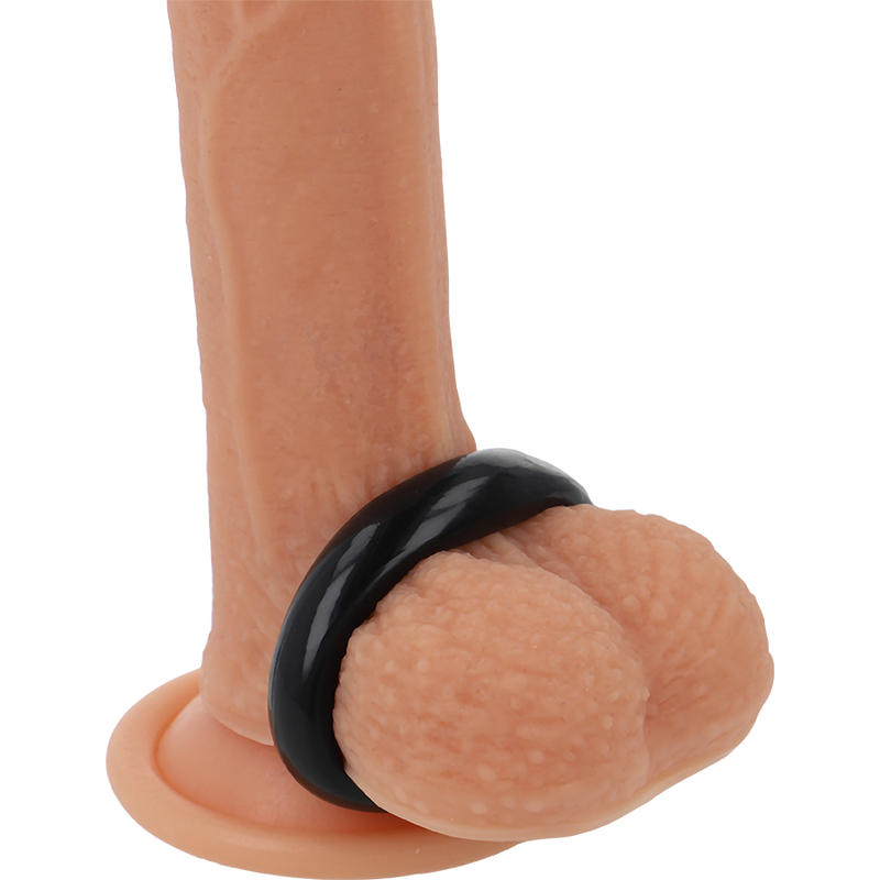 POWERING - SUPER FLEXIBLE AND RESISTANT PENIS RING 3.8CM PR04 BLACK 10 